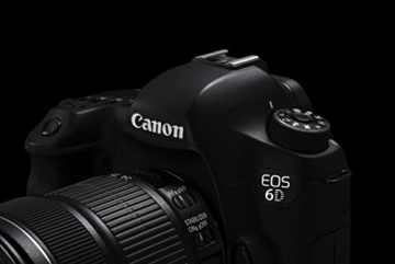 Canon EOS 6D SLR-Digitalkamera (20,2 Megapixel, CMOS-Vollformatsensor, 7,6 cm (3 Zoll) Display, Full-HD) Kit inkl. 24-105 mm IS STM, schwarz - 6