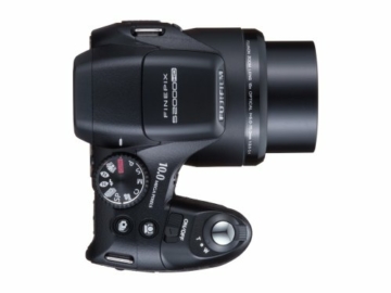 FujiFilm FinePix S 2000HD (10 Megapixel, 15-fach opt. Zoom, 6,9 cm (2,7 Zoll) Display, Bildstabilisator) schwarz - 3