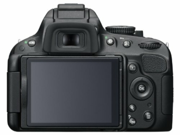 Nikon D5100 SLR-Digitalkamera (16 Megapixel, 7.5 cm (3 Zoll) schwenk- und drehbarer Monitor, Live-View, Full-HD-Videofunktion) Kit inkl. AF-S DX 18-105 mm VR (bildstb.) - 4